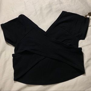 H&M Crop Top with Crossed Back
